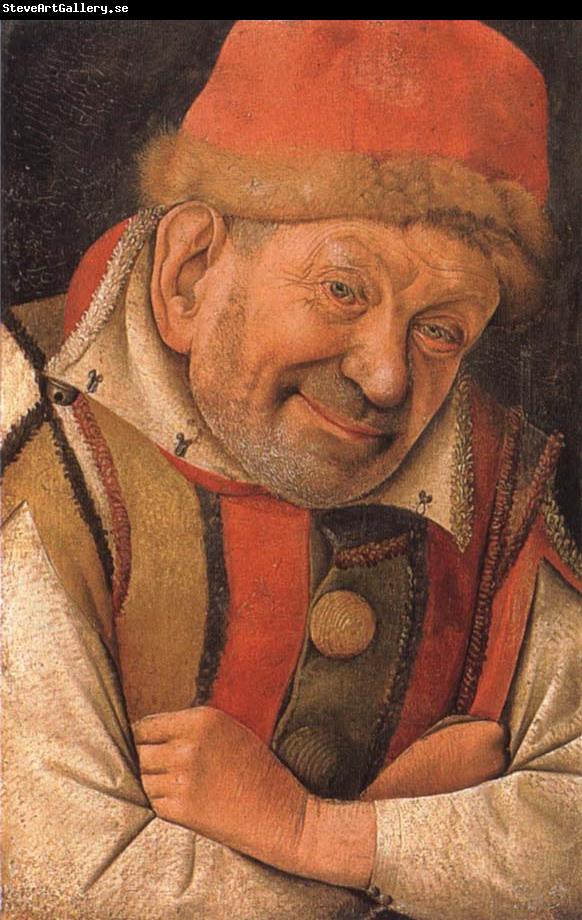 Jean Fouquet Portrait of the Ferrara court jester Gonella